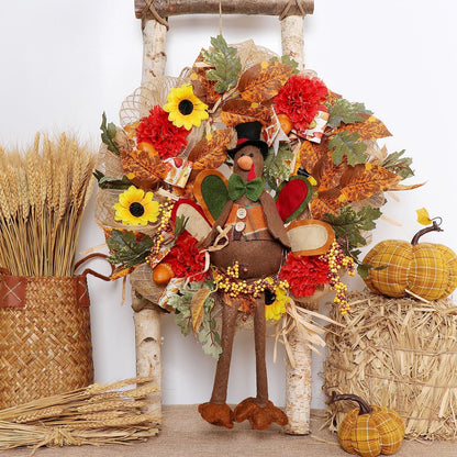 Thanksgiving Decor Luminous Wreath