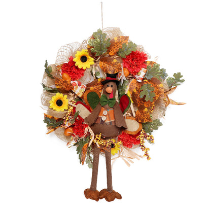 Thanksgiving Decor Luminous Wreath